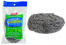 Scourers Stainless Steel 2pk