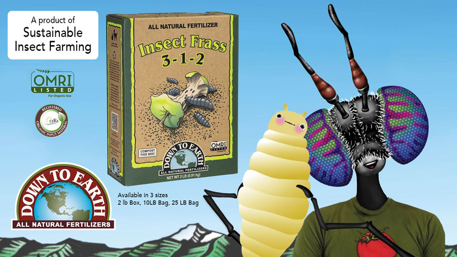 Insect Frass Fertilizer
