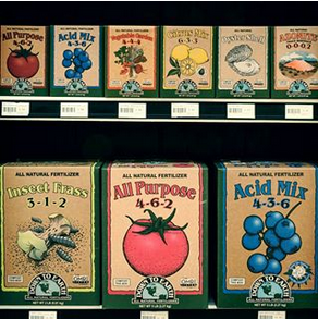 Down to Earth fertilizers
