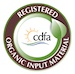 CDFA icon California Certificate of Registration for Organic Input Materials