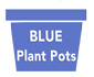 Plant Pot - Blue