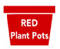Plant Pot - Red