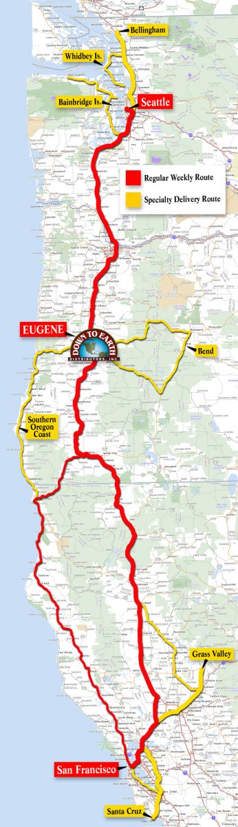 Truck Routes Map