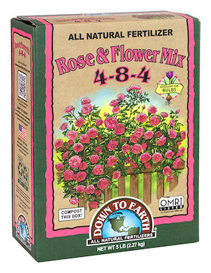Down To Earth Fertilizer- Rose & Flower Mix