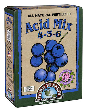 Down To Earth Fertilizer - Acid Mix