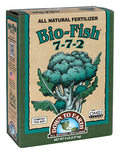 BIO-FISH FERTILIZER BY DOWN TO EARTH FERTILIZERS