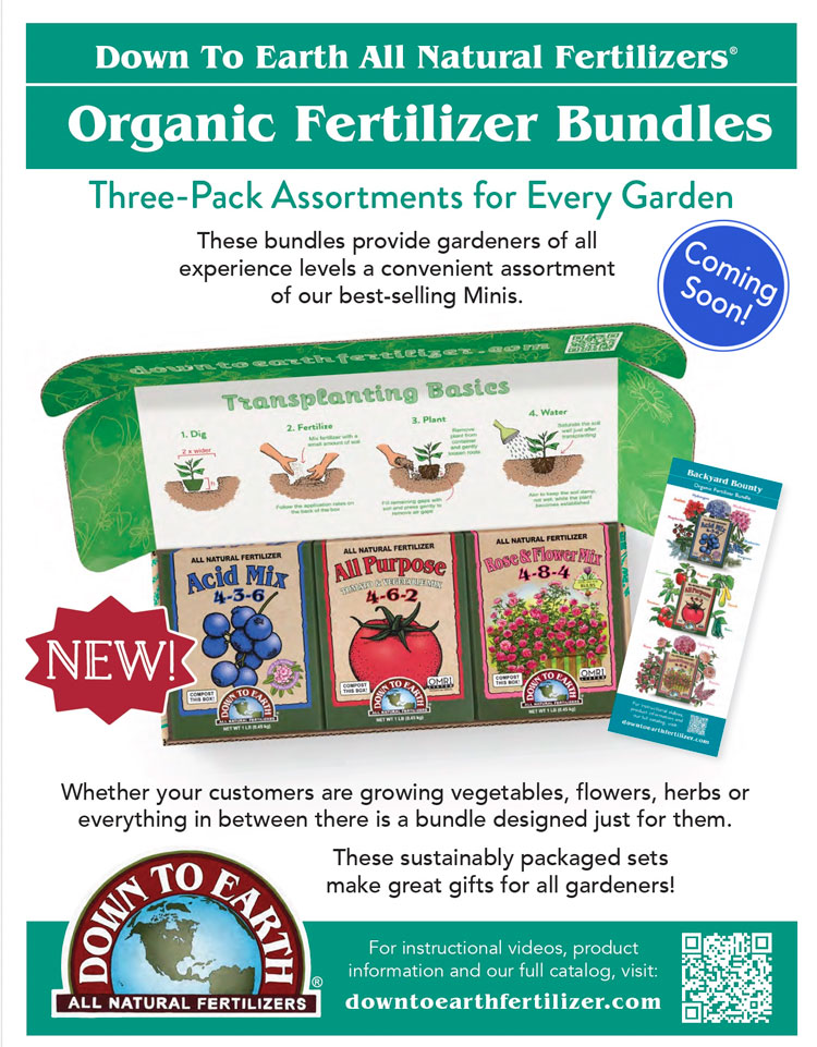  DOWN TO EARTH FERTILIZER BUNDLES