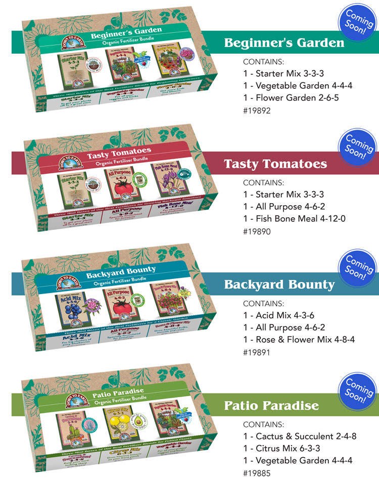 Down To earth Fertilizer Bundles