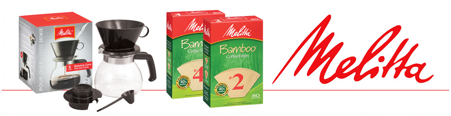 Melitta Coffee Brewers, Coffee Filters and Tea Making Supplies