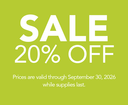 Summer Sale 20 Percent OFF!