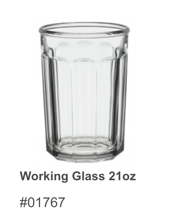 WORKING GLASS 21 OZ