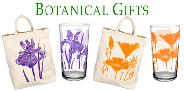 Botanical Gifts- Tote bags-Pouches-Glass
