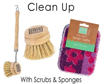CleanUp Supplies, Scrubbies, Sponges