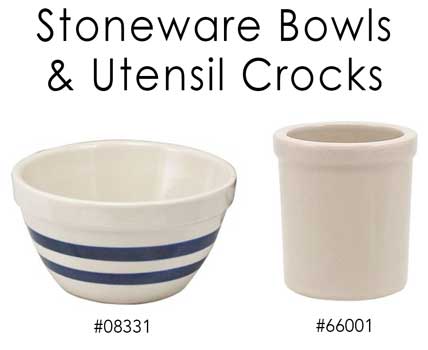 Stoneware mixing bowls - wholesale