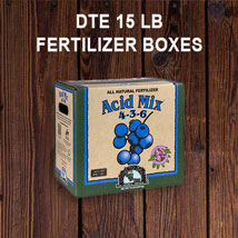 Down To Earth Organic Fertilizer 15lb Boxes - OMRI Listed Fertilizer