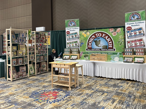 Down To Earth Fertilizers® Booth, Griffin Expo Trade Show 2026