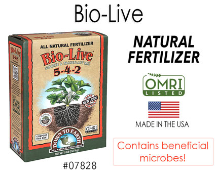 Down To Earth Fertilizer - Bio-Live