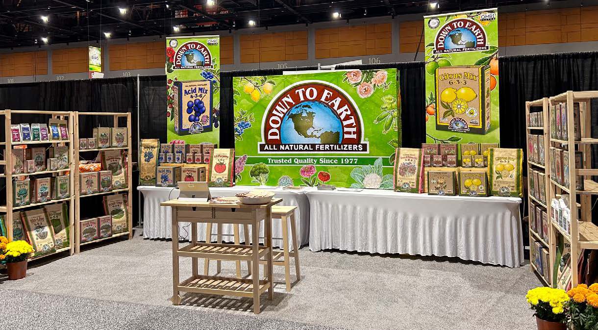 Down To Earth® Tradeshow Booth
