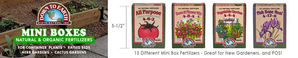 Down To Earth Mini Boxes