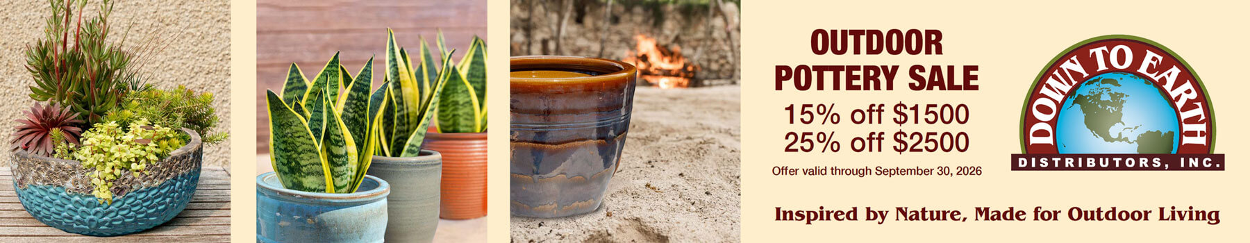 POTTERY SALE! WHOLESALE POT SETS