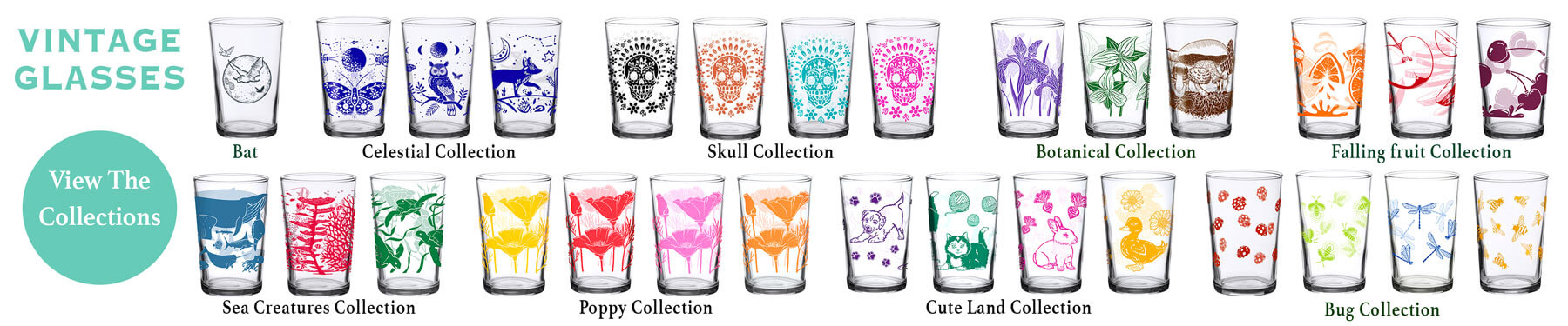Shop the vintage glass collections!