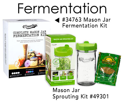 Fermentation Supplies - Mason Tops