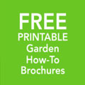 How-to garden brochures