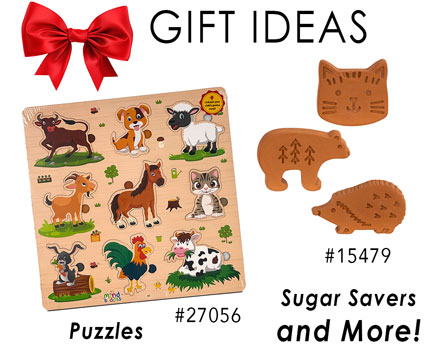 Gift Ideas! Puzzles and Sugar Savers