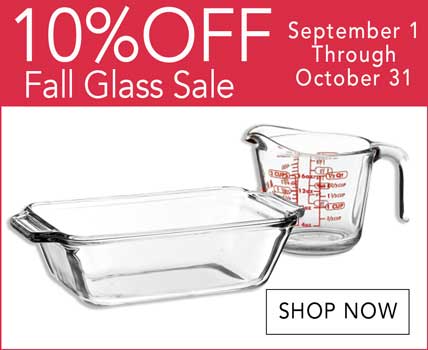 Shop our Fall Glass Sale!
