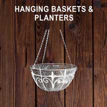 Hanging Baskets and Planters - Yard and Patio Supplies