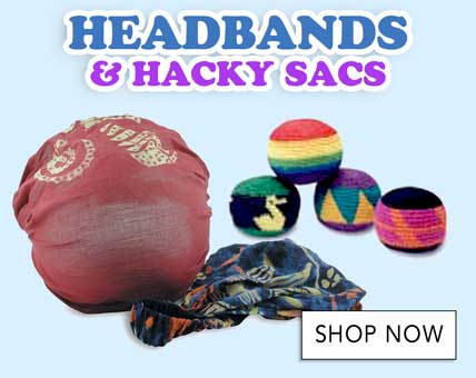 Headbands and Hacky Sacs Wholesale