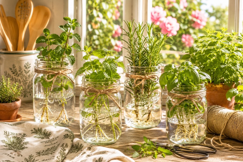 How To Propagate Herbs For Your Own Kitchen Garden