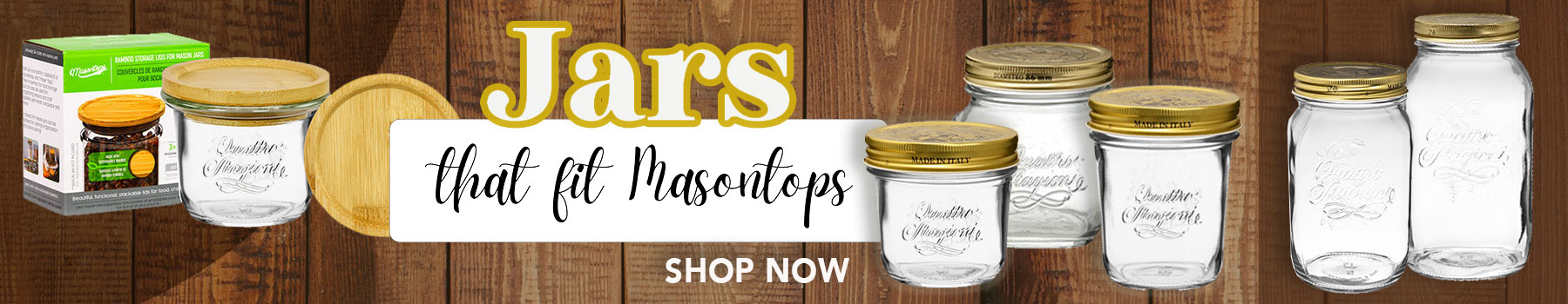 Jars that fit Masontops