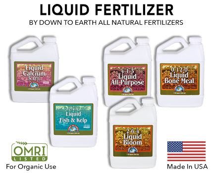 Down To Earth Fertilizer - Wholesale - Liquid Fertilizer - OMRI Listed