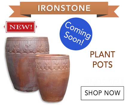 Outdoor Pots - Ironstone Pots- Wholesale Garden Supplies
