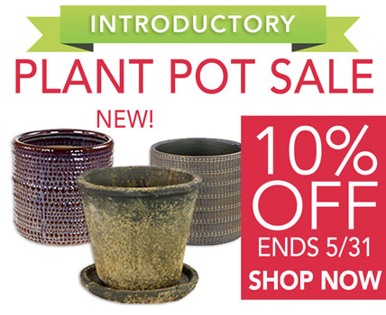 Plant Pots on Sale - wholesale Sale 10% Off, ends May 31 2022  -ad