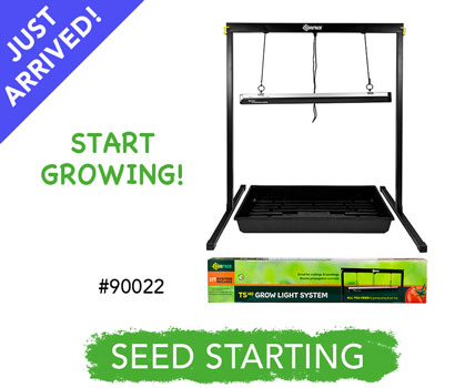 Just Arrived - Seed Starting Kits and Grow lights! -ad