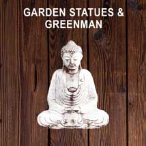 Statues and Greenman Garden Sculptures
