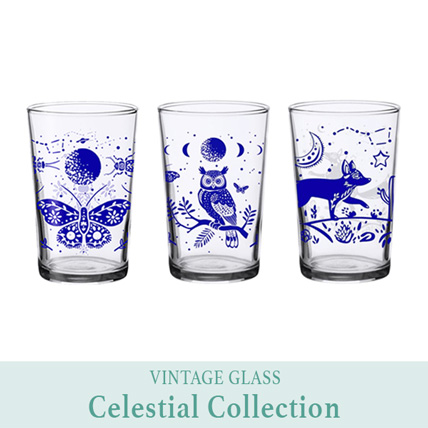 Vintage glass - Celestial Collection