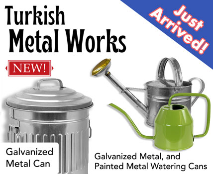 NEW! Just Arrived! -Turkish Watering Cans
