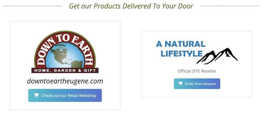 Where to buy Down To Earth Fertilizers- Retail