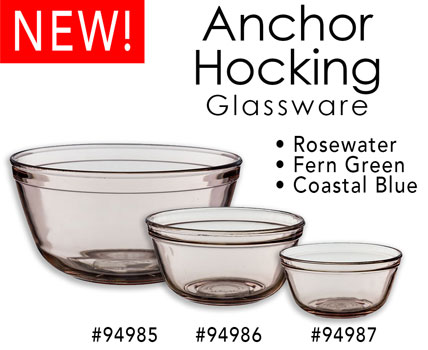 New Anchor Hocking Mixing Bowls!