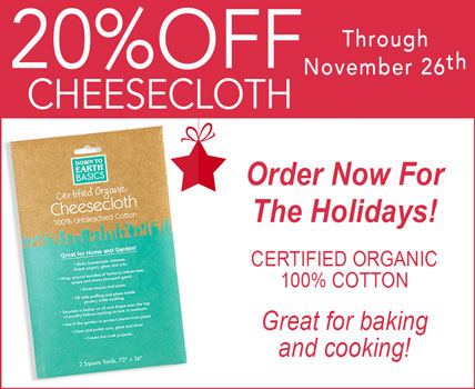 Cheese Cloth on Sale! Wholesale
