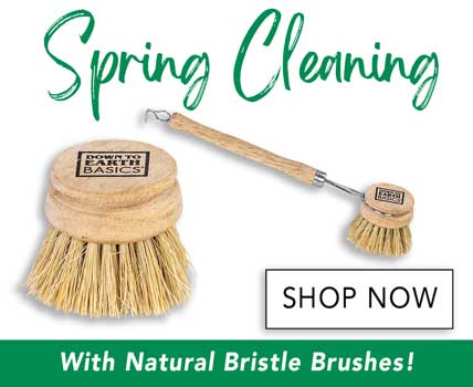 Spring Cleaning- with Coir Brushes