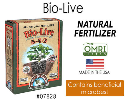 Down to Earth Fertilizer- Bio-live