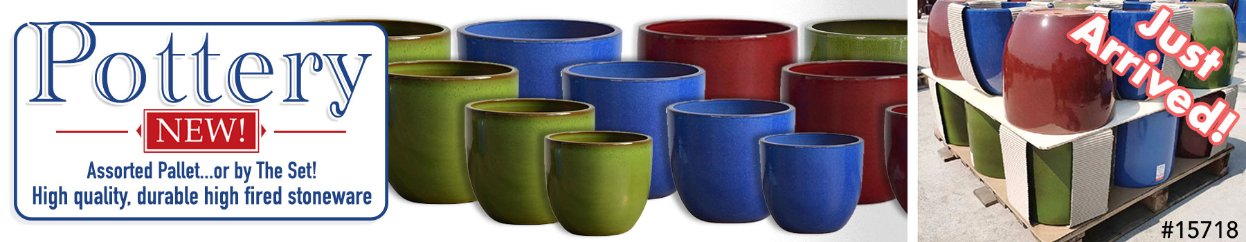 Coming soon - Stoneware Pottery for the Garden - Plant Pots