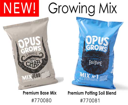 New! Growing Mix and Potting Soil!