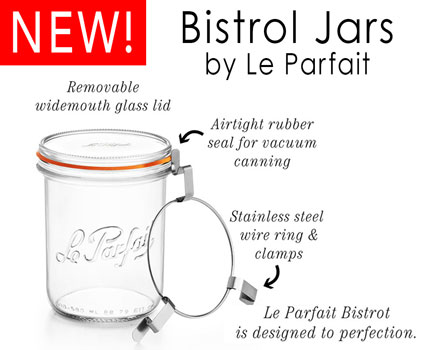 Wholesale Le Parfait Jars -Bistrot Jar
