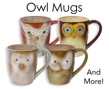 Wholesale Mugs - Owl Mugs