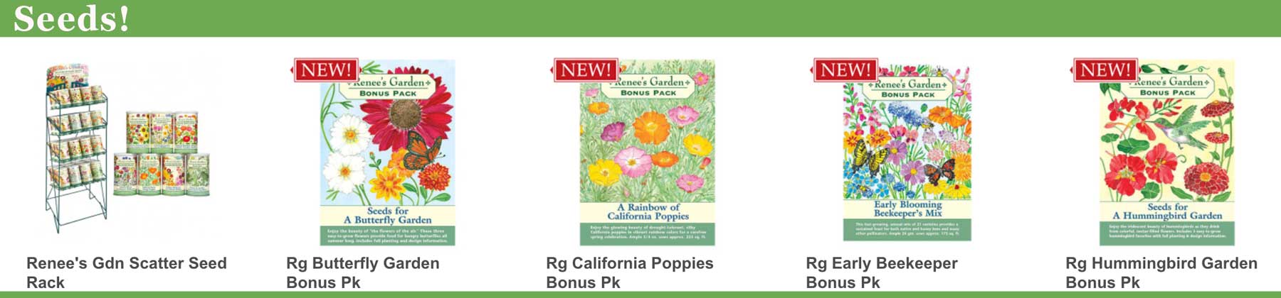 bulk garden seeds - Renee's seeds 2023